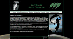 Desktop Screenshot of ladysalvia.nl