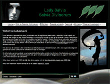 Tablet Screenshot of ladysalvia.nl